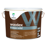 фото: Teknos Woodex Aqua Solid (Текнос Вудекс Аква Солид), База РМ1 — Кроющий антисептик для наружных работ.