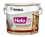 фото: Teknos Helo 15 (Текнос Хело 15) - Лак для стен и потолков матовый.
