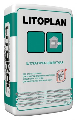 фото: Litokol Litoplan (Литокол Литоплан) - Штукатурный состав. 
