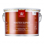 фото: Tikkurila Rostex Super (Тиккурила Ростекс Супер), Серый - Антикоррозионная грунтовка с содержанием алкида и масла, матовая.