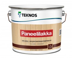 фото: Teknos Paneelilakka (Текнос Панеелилакка) — Водоразбавляемый дисперсионный лак для стен и потолков.