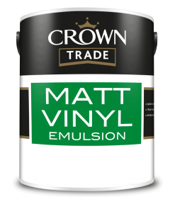 фото: Crown Vinyl Matt (Краун Винил Матт) - Интерьерная краска для стен и потолков, матовая 10л