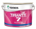 фото: Teknos Timantti 7 (Тeкнос Тимантти 7), База РМ1 — Интерьерная краска для стен и потолков, матовая