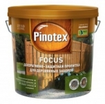 фото: Пинотекс Фокус Аква (Pinotex Focus Aqua ) - Деревозащитное средство для защиты заборов 