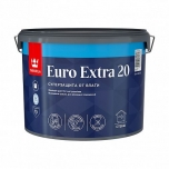 фото: Tikkurila Euro Extra 20, 9л, краска для влажных помещений, полуматовая, база А