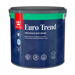 фото: Tikkurila Euro Trend, 2,7л, краска для стен и потолков, матовая, база А