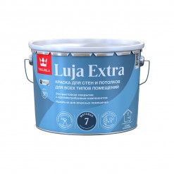 фото: Tikkurila Luja Extra, 2,7л, краска для стен и потолков, матовая, база C