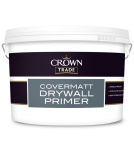 фото: Crown Covermatt Drywall (Краун Коверматт Праймер), - Грунтовка для стен и потолков 10л