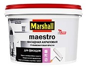 фото: Marshall Maestro (Маршалл Маэстро) - Фасадная краска, матовая (10л)