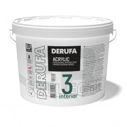 фото: Derufa (Деруфа Интерьер 3) - Акриловая краска для стен и потолков матовая
