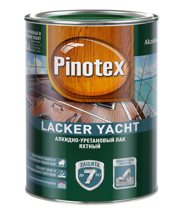  Лакер Яхт  по выгодной цене:  яхтный лак Pinotex .