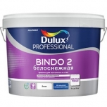 фото: Dulux Bindo 2, 9л, Краска для стен и потолков, глубокоматовая, база А