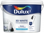 фото: Dulux 3d White, 9л, краска для стен и потолков, матовая, база А